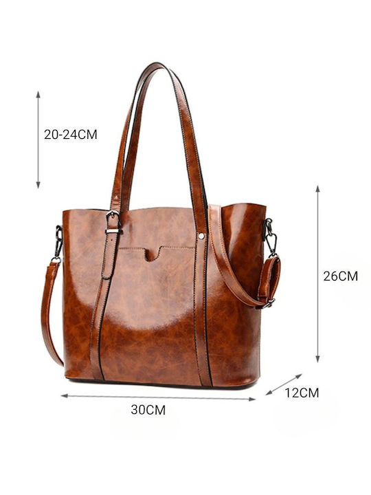 Damentasche Schultertasche Braun