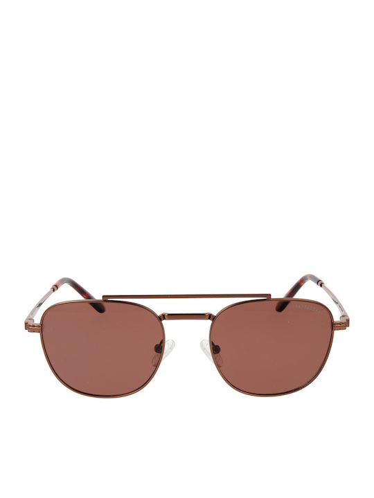 Funky Buddha Sonnenbrillen Ροζ Χρυσά mit Metall Gestell