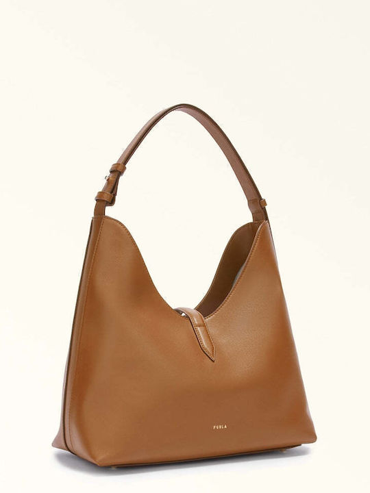 Leather Women's Bag Shoulder Brown