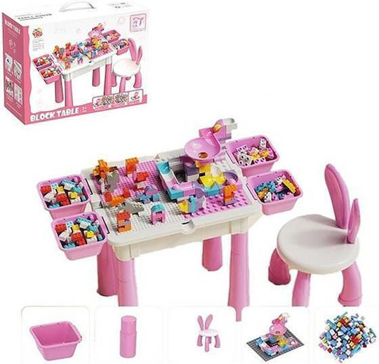 Kindertisch Rosa
