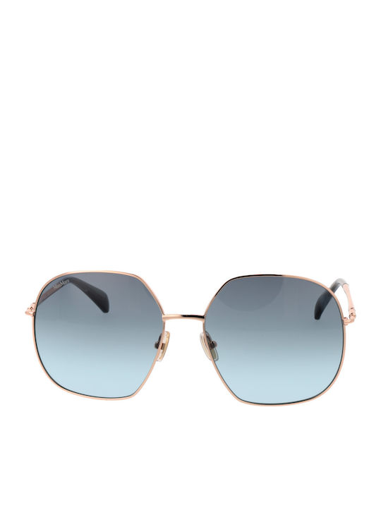 Max Mara Sunglasses Ροζ Χρυσά with Metal Frame & Gray Lens Max Mara Sunglasses Ροζ Χρυσά with Metal Frame & Gray Lens
