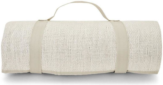 Livoo Pătură Picnic 135x135cm În Culoare Albă