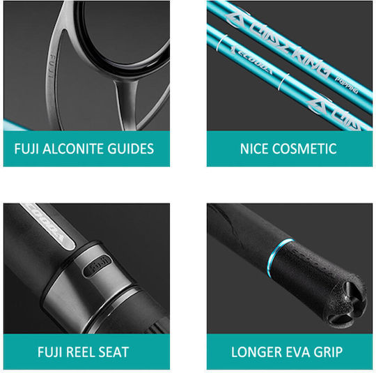 Ecooda Chase King Popping Rod Fishing Rod for Slow Jigging