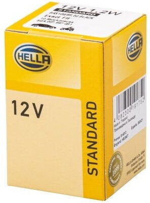 W1.2w Dashboard Light Bulb Black Base