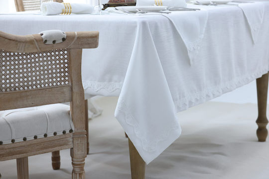 Liolios Home Τραπεζομάντηλο Ivory 160x260εκ.