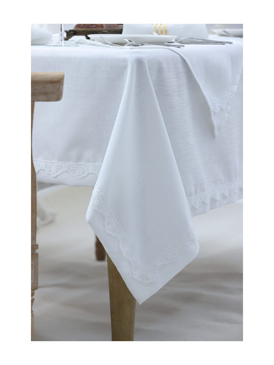 Liolios Home Τραπεζομάντηλο Ivory 160x260εκ.