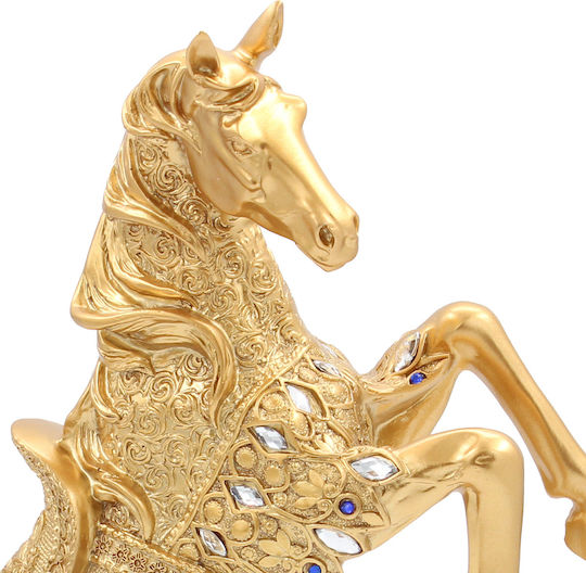 Keskor Decorative Horse Polyresin Horse 28x12x37cm 1pcs