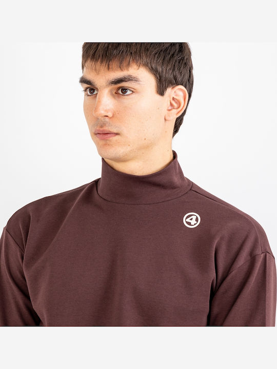 T-shirt Καφέ