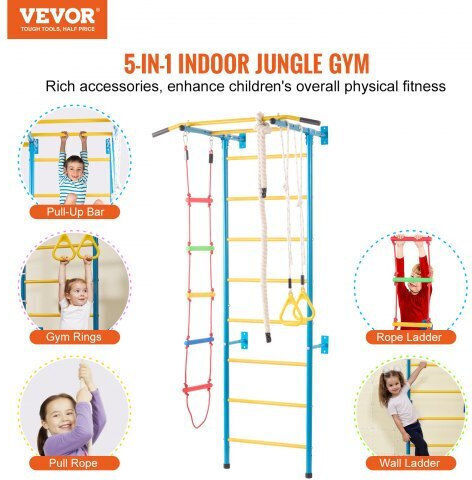 Vevor Gym with Climbing Surface Multicolour