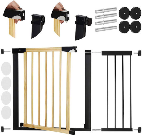 Ușă de siguranță din Metal în Culoare Gri 110x73.5cm 1buc