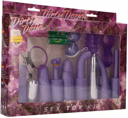 Seven Creations Dirty Dozen Couples Kit Set Purple