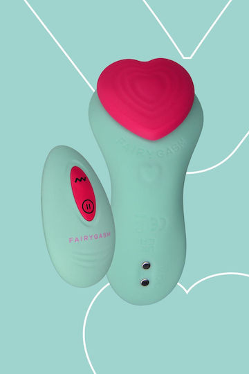 Fairygasm Vibrator für Paare mit Fernbedienung Grün