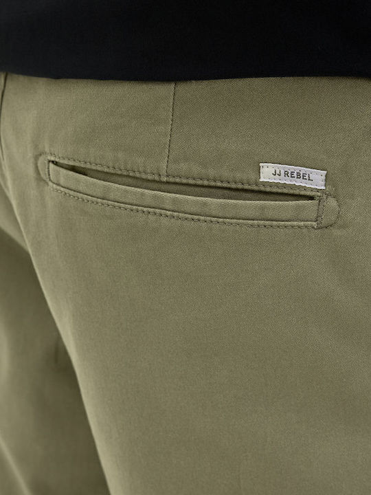 Men's Shorts Chino Green-12270748-green