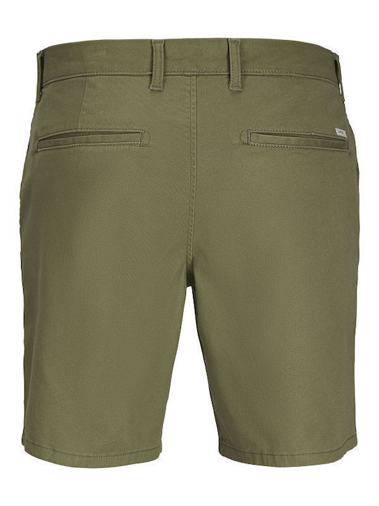 Men's Shorts Chino Green-12270748-green