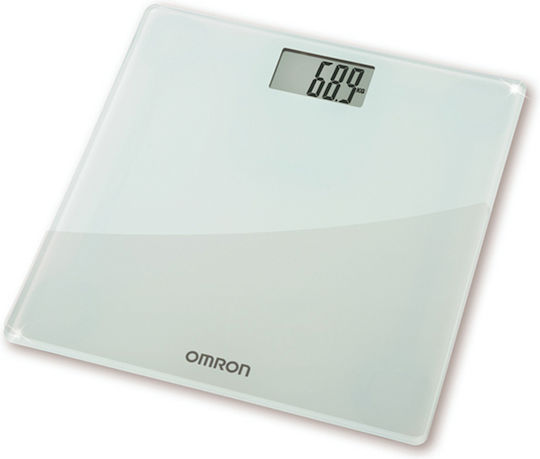 Omron HN-286 Digital Badezimmerwaage in Silber Farbe