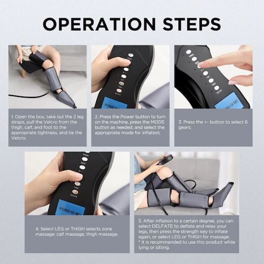 Lymphatic Massager Preshotherapie Für Die Beine