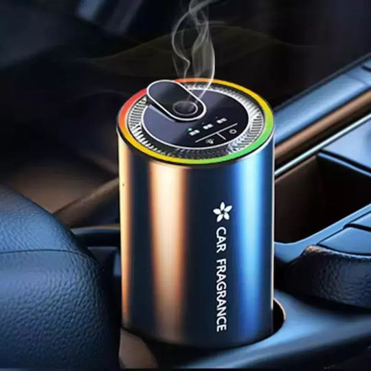 Auto Lufterfrischer Aromatherapie Automatische Induktion Farbige Ambientelichter Größe 120x66mm 50ml Kapazität Abyz