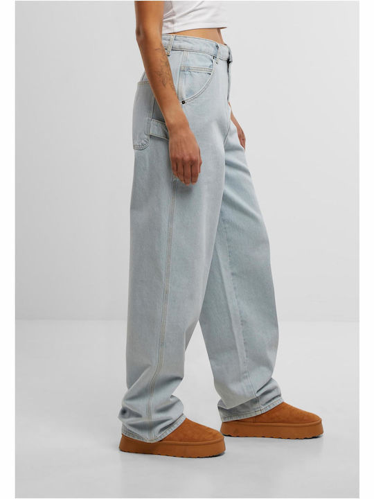 Γυναικείο Jean Παντελόνι σε Ίσια Γραμμή Ice Blue
