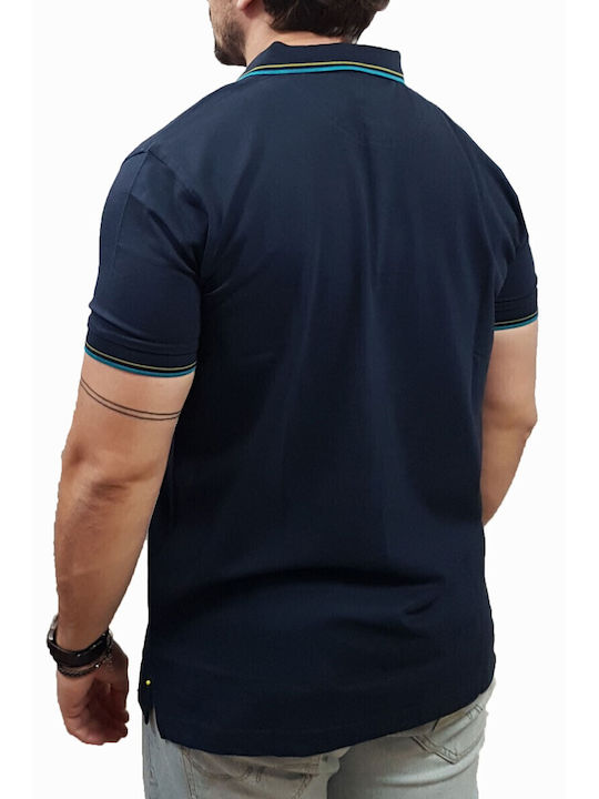 Polo Short Sleeve Blue Blouse
