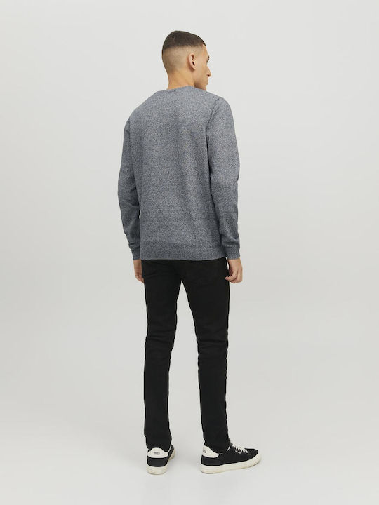 Sweater Long Sleeve Gray / Navy Blazer