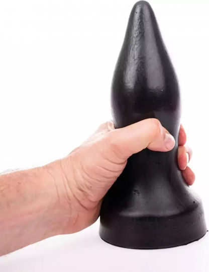 Hung System Butt Plug Patrol Anal Plug Black 23cm