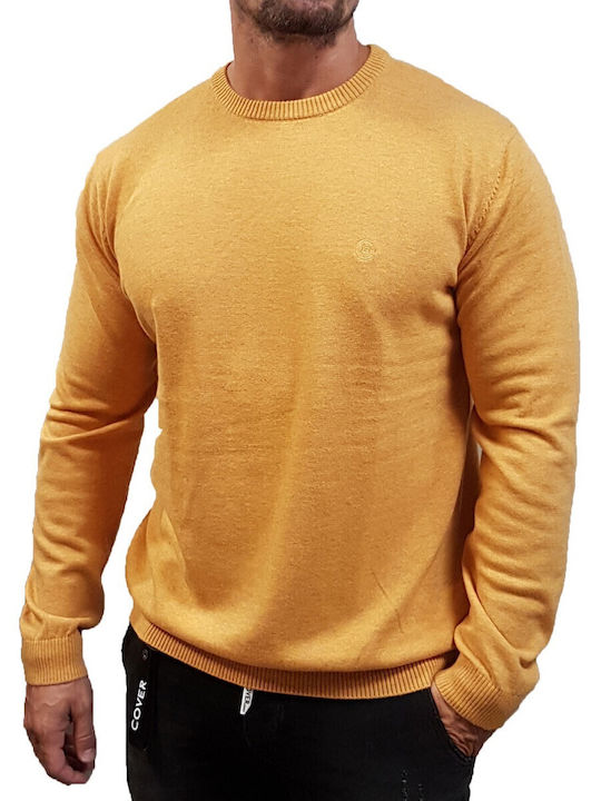 Langarm-Pullover Gelb