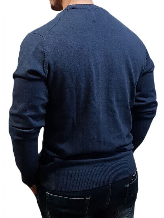 Langarm-Pullover Dark Denim