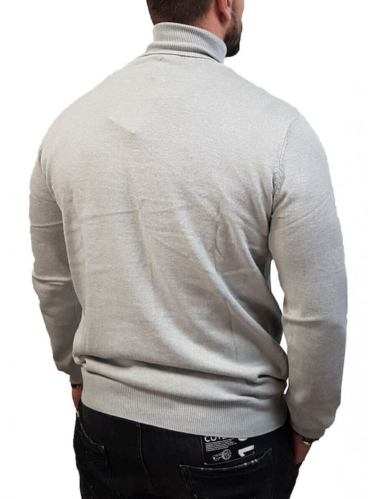 Brokers Jeans Πουλόβερ Γκρι Ανοιχτό