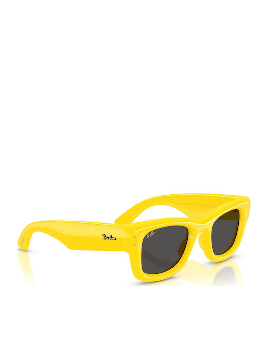 Ray Ban Wayfarer Γυαλιά Ηλίου Κίτρινα με Κοκκάλινο Σκελετό Ray Ban Wayfarer Γυαλιά Ηλίου Κίτρινα με Κοκκάλινο Σκελετό