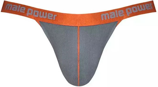 Malepower Micro Ανδρικό Sexy String Γκρι