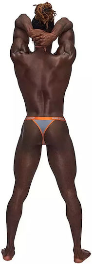 Malepower Micro Ανδρικό Sexy String Γκρι
