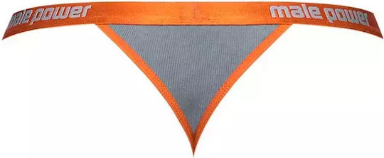 Malepower Micro Ανδρικό Sexy String Γκρι