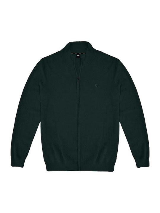 Herren Fleecejacke Grün