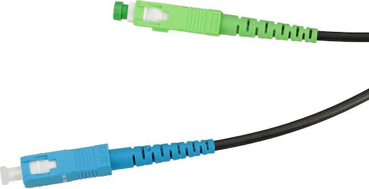 Extralink Καλώδιο Οπτικής Ίνας SC/APC-SC/UPC 160m