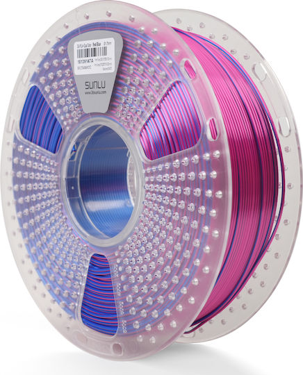 Sunlu Silk PLA+ 3D Drucker Filament 1,75mm Rote 1kg 1Stück Spule