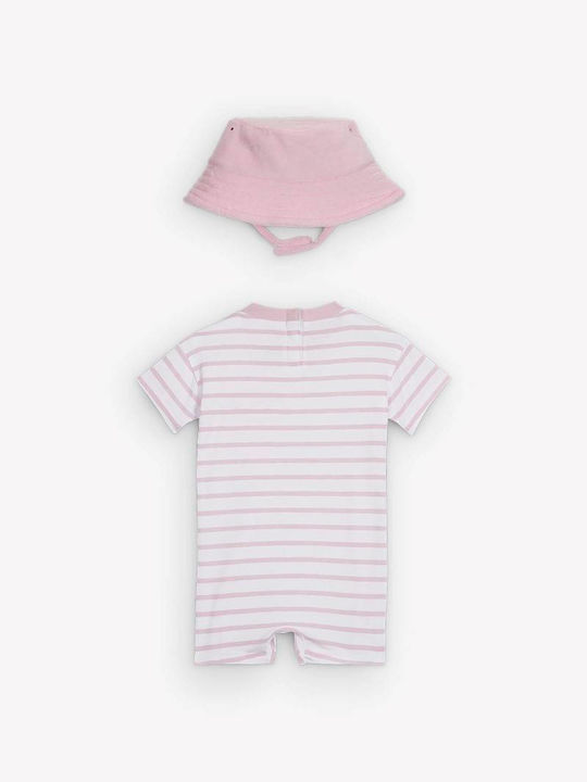 Nike Pink Foam Baby Bodysuit
