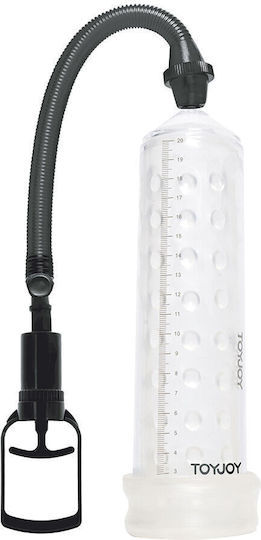 ToyJoy Power Massage Pump With Sleeve Τρόμπα Πέους Διάφανη