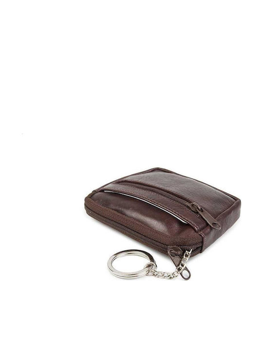 Small Leather Women's Wallet Classic Brown