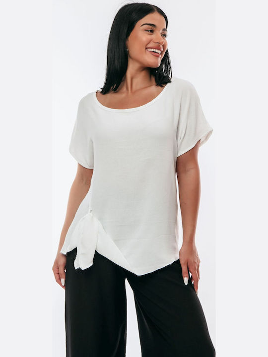Damen Bluse White
