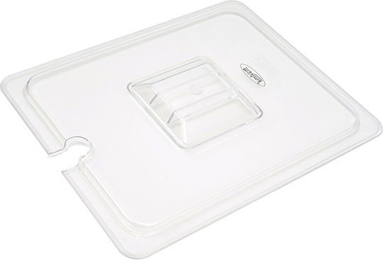 Gastronorm Lids 1/2 GN Polycarbonate Recess