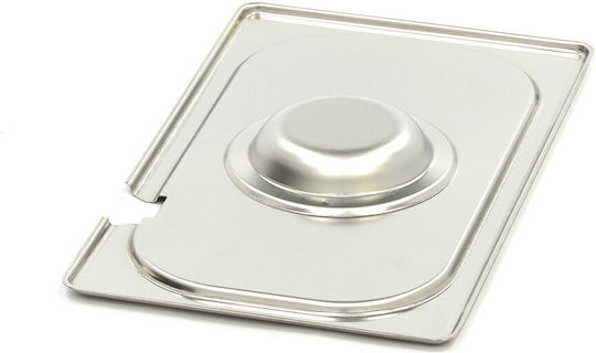 Capac Gastronorm 1/4 GN Oțel Inoxidabil Recess