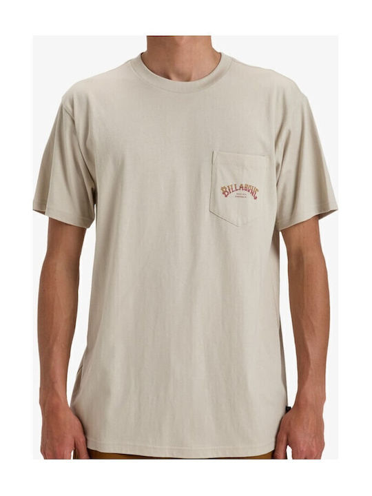 Stacked Arch T-shirt Εκρού