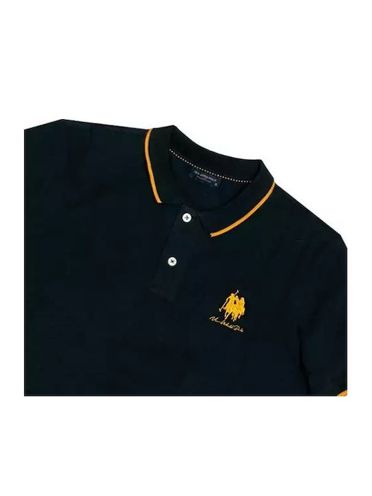Polo Herrenbluse Blau