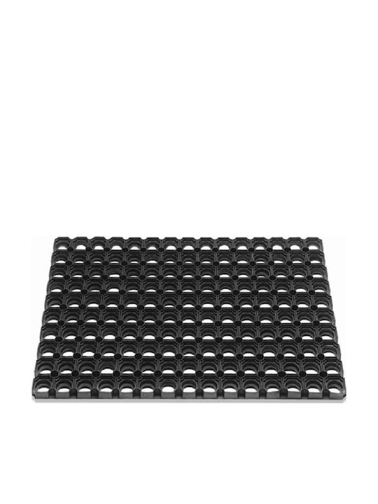 Stabplast Entrance Mat made of Rubber Black 100x150cm Thickness 22mm