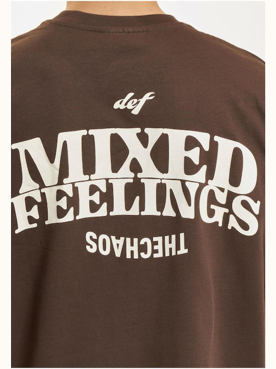 T-shirt Καφέ