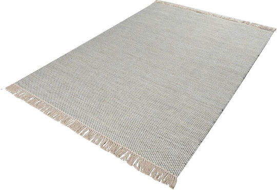 Balsan 160x230cm Χειροποίητο Μάλλινο Cream Black