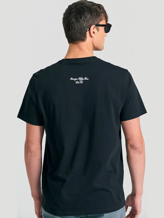T-shirt Μαύρο