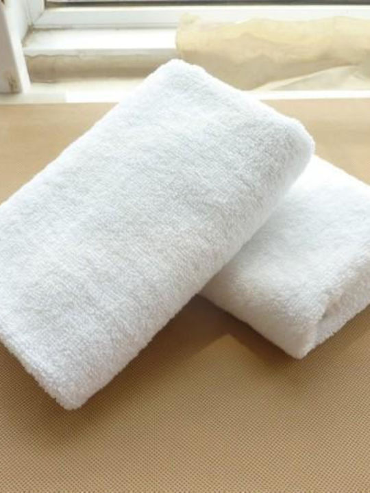 Kotonia Home Satz Babyhandtücher 5 Stück Weiß Gewicht 600gr/m²