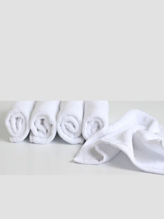 Kotonia Home Satz Babyhandtücher 5 Stück Weiß Gewicht 600gr/m²