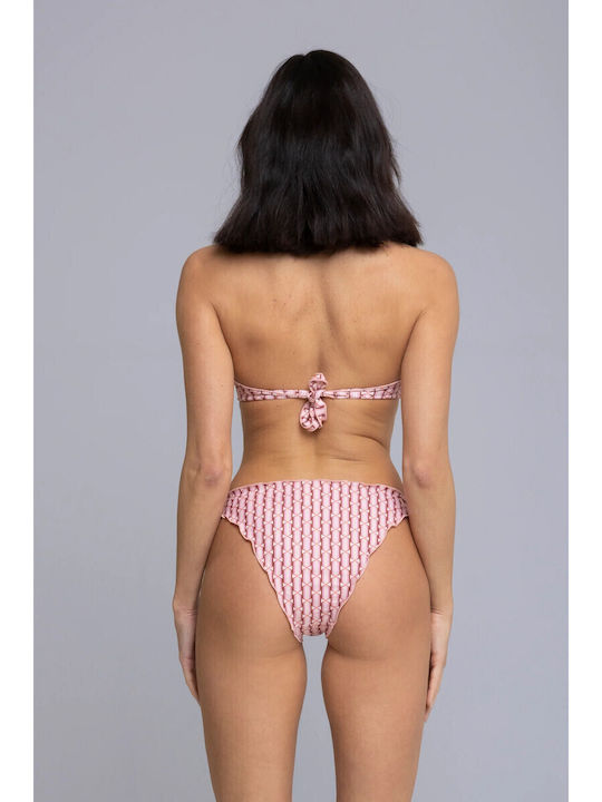 Bikini-Set Blumen Rosa
